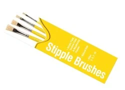 Humbrol AG4306 Brush Set (Natural Bristles) Sizes 3, 5, 7 and 10