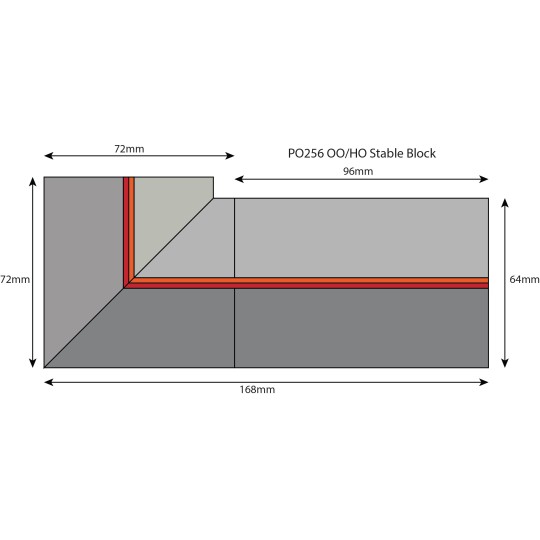 MET-PO256-Metcalfe PO256 Model Kit, Stable