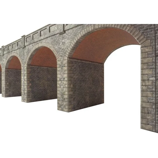 MET-PO241-Metcalfe PO241 Maquette, Viaduc en pierre à double voie