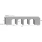 MET-PO240-Metcalfe PO240 Maquette, Viaduc en briques rouges à double voie