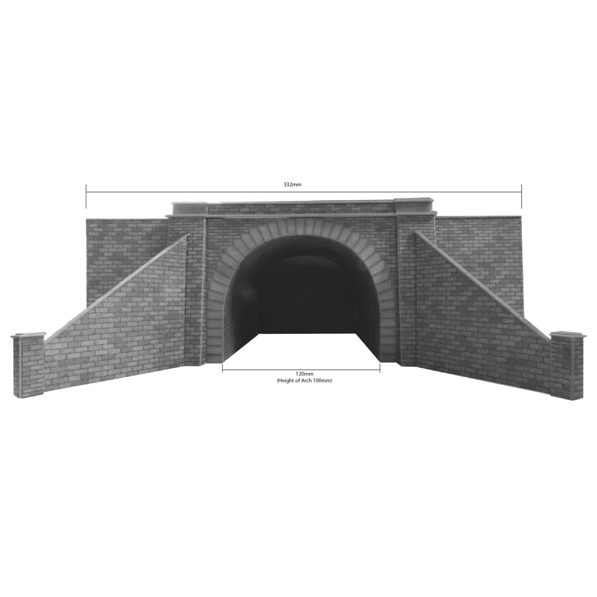 Metcalfe PO242 Model Kit, 2-Track Tunnel Entrance - MET-PO242