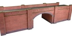 Metcalfe PO246 Maquette, Pont ferroviaire en briques rouges Metcalfe MET-PO246 - 1