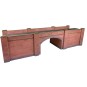 MET-PO246-Metcalfe PO246 Model Kit, Red Brick Railway Bridge