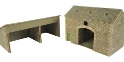 Metcalfe PO251 Maquette, Manoir grange de ferme Metcalfe MET-PO251 - 1