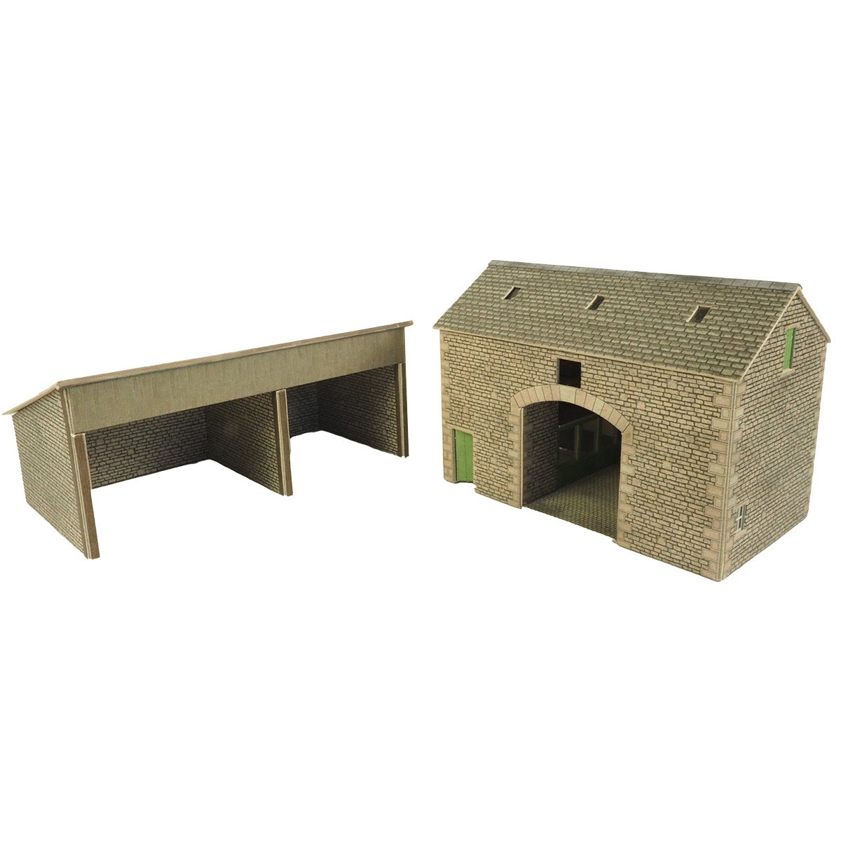 Metcalfe PO251 Maquette, Manoir grange de ferme Metcalfe MET-PO251 - 1