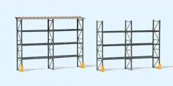 Preiser 17125 Racking for 48 pallets with roof - Preiser - Preiser_...