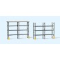 Preiser_17125-Preiser 17125 Racking for 48 pallets with roof - Preiser_17125