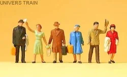 Preiser 14020 figures, travelers - Preiser - Preiser_14020