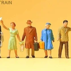 Preiser 14020 figures, travelers