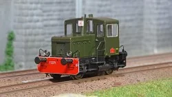 Ree Modeles MB222S Locotracteur diesel Y2271, Origine Vert 306, traverses rouges, Sud-Est, digitale sonore Ree Modeles MB-222.S 