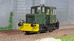 Ree Modeles MB223 Locotracteur diesel Y2269, Vert 301, traverses jaunes, Sud-Est Ree Modeles MB-223 - 1