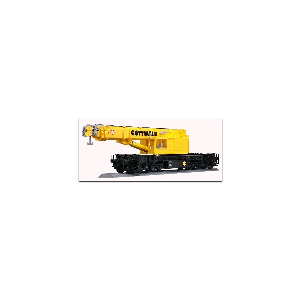 Kibri 26000 Gottwald GS 100.06 T crane wagon, for heavy loads and r... Kibri 26000 Gottwald GS 100.06 T crane wagon, for heavy loads and r...