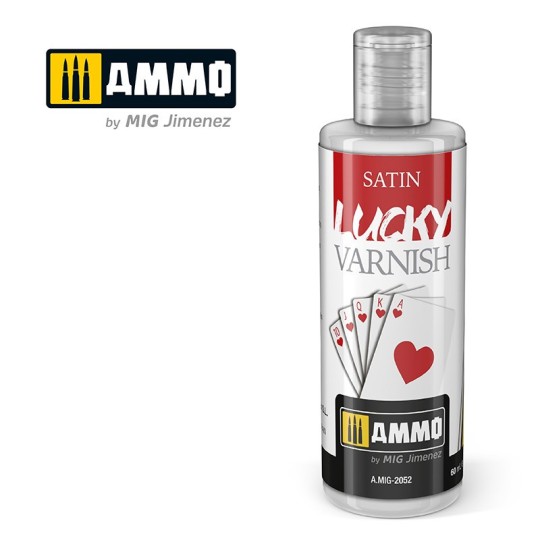 A.MIG-2052-Acrylic paint LUCKY SATIN VARNISH (60ml) Mig