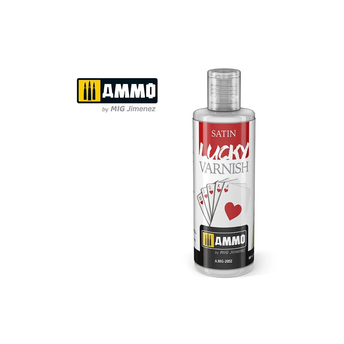 Acrylic paint VARNISH SATINE LUCKY (60ml) Mig