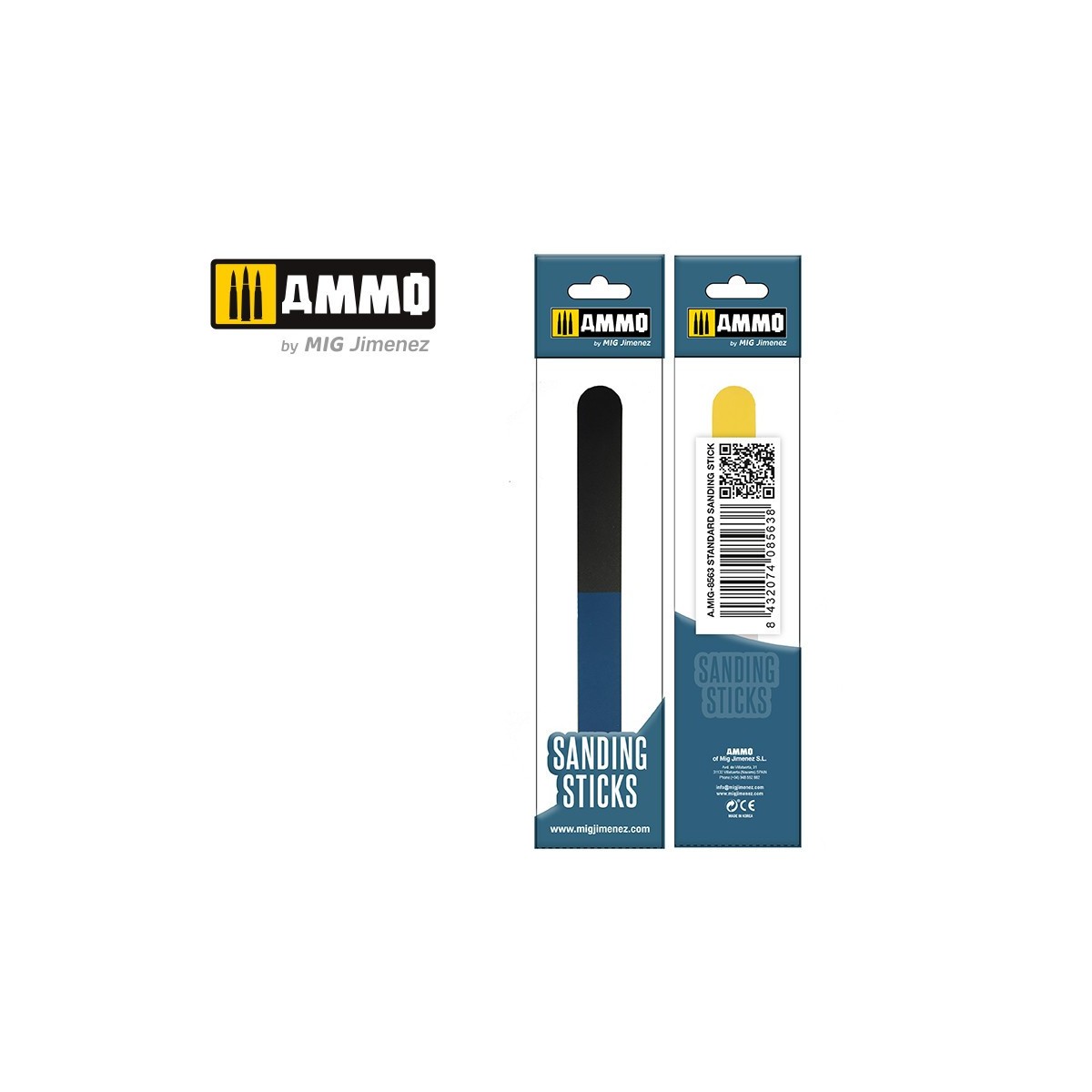 Stick, standard Mig sanding file