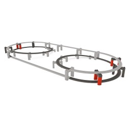 Marklin 23302 Extension track set for plastic track, Overhead Railw...