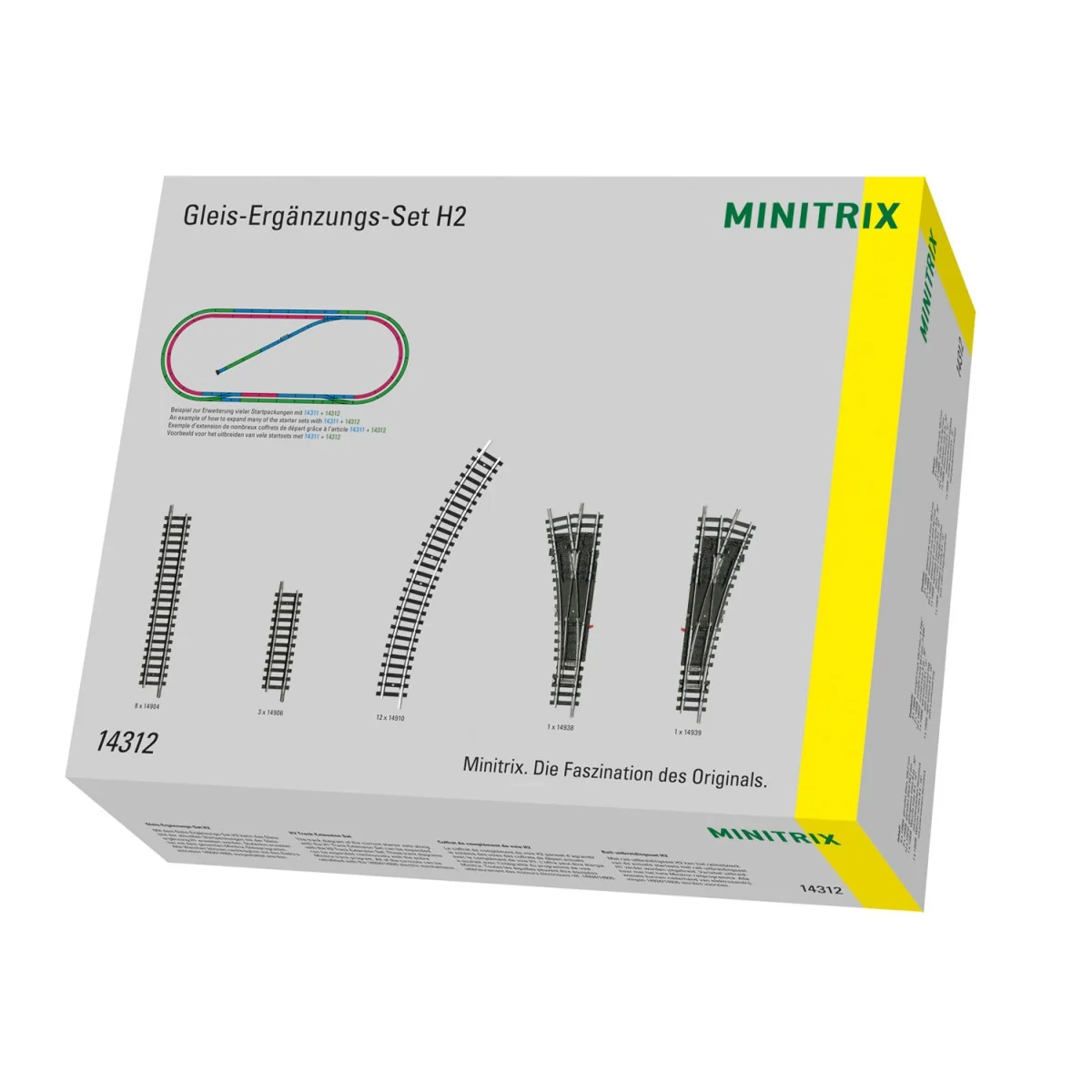 MiniTrix 14312 H2 Additional Track Set MiniTrix 14312 H2 Additional Track Set