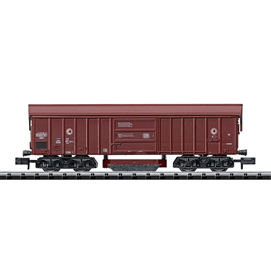 Trix_15500-MiniTrix 15500 Track Cleaning Wagon, Covered, DB, N Scale
