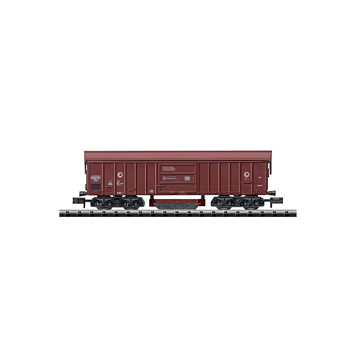 MiniTrix 15500 Track Cleaning Wagon, Covered, DB, N Scale - Trix_15500