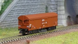 MiniTrix 15500 Wagons nettoyeur de voies, couvert, DB, échelle N Trix Trix_15500 - 1