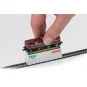 Trix 66623 Brosse de nettoyage pour roues de locomotive, échelle N et Z Trix Trix_66623 - 1 Trix_66623-Trix 66623 Brosse de nettoyage pour roues de locomotive, échelle N et Z
