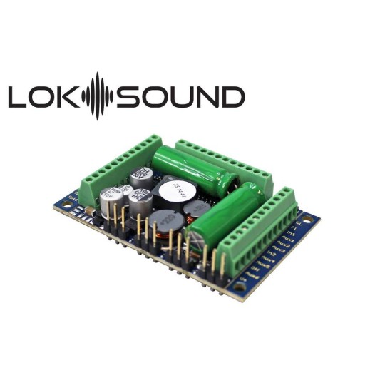 Esu_58513-Esu 58513 Décodeur sonore vierge, DCC/MM/SX/M4, Loksound V5 XL, borniers à vis