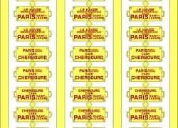 Ree Modeles XB 046 Route Plates for Passenger Cars, West - Ree Mode...