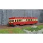 R37_HO41256-R37 HO41256 Remorque d'autorail ZR BDX17108, remorque pilote, 2ème classe, SNCF, rouge et crème, toit rouge, ep. IV