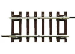 Rocoline 42413 Straight rail with wooden sleeper G 1/4 - Roco - Roc...