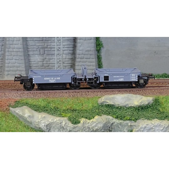 R37_HO43102-R37 HO43102 Coupling of ballast wagons, VVsuwf2 252315, PO, ep. II