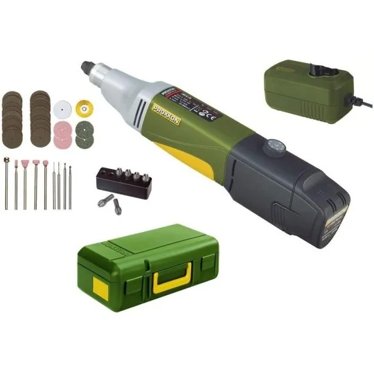 PRX-29800-IBS/A - Meuleuse - perceuse industrielle sans fil + Chargeur + Batterie Proxxon - PRX-29800