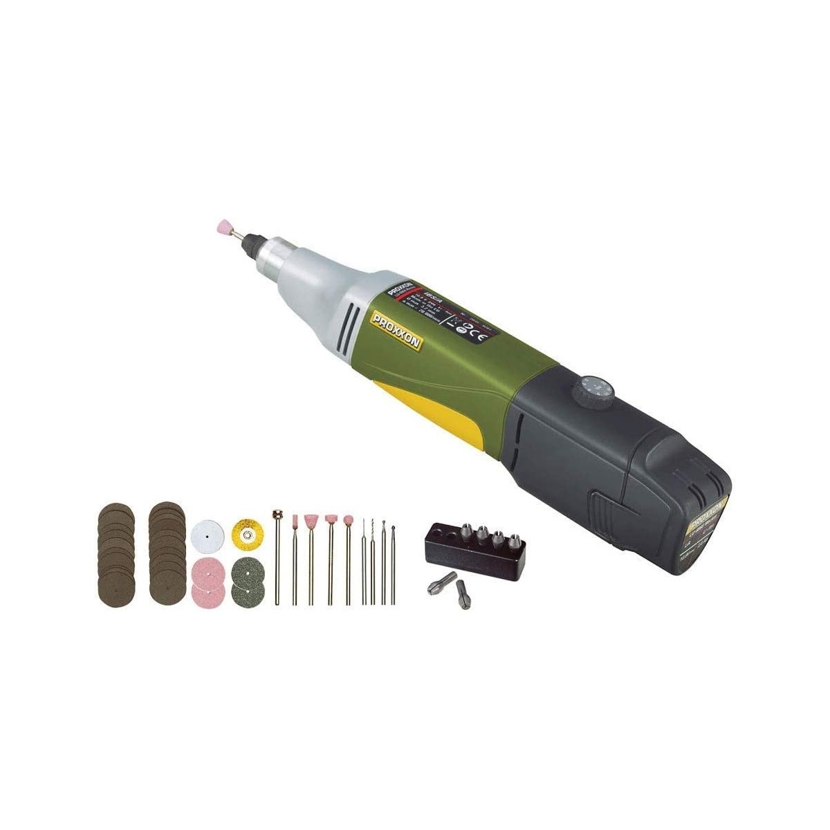 IBS/A - Proxxon Cordless Industrial Grinder/Drill + Charger + Battery