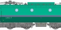 Ree Access JM005S CC 7146 electric locomotive, Villeneuve depot, So...