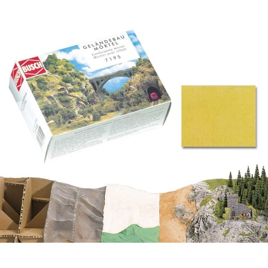 Busch_7195-Busch 7195 Decorative Construction Mortar