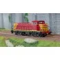 JM-011.S-Ree Access JM011S Locomotive diesel 851, Livrée d’origine, CFL, digitale sonore