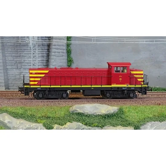 JM-011-Ree Access JM011 Locomotive diesel 851, Livrée d’origine, CFL