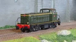 Ree Access JM012S Locomotive diesel 040 DE 4, Livrée d'origine, plaques en relief, SNCF, digitale sonore Ree Modeles JM-012.S - 