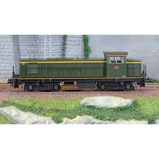 Ree Access JM012 040 DE 4 diesel locomotive, original livery, embos... JM-012-Ree Access JM012 040 DE 4 diesel locomotive, original livery, embossed plates, SNCF