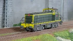 Ree Access JM014 Locomotive diesel BB 63010, Livrée vert 301, plaques en relief, SNCF Ree Modeles JM-014 - 1