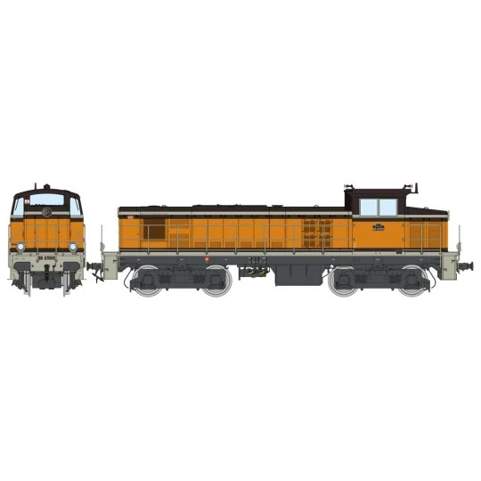 Ree Access JM015S Locomotive diesel BB 63095, Livrée Arzens Chamois 432, plaques en relief, SNCF, digitale sonore Ree Modeles JM JM-015.S-Ree Access JM015S Locomotive diesel BB 63095, Livrée Arzens Chamois 432, plaques en relief, SNCF, digitale sonore