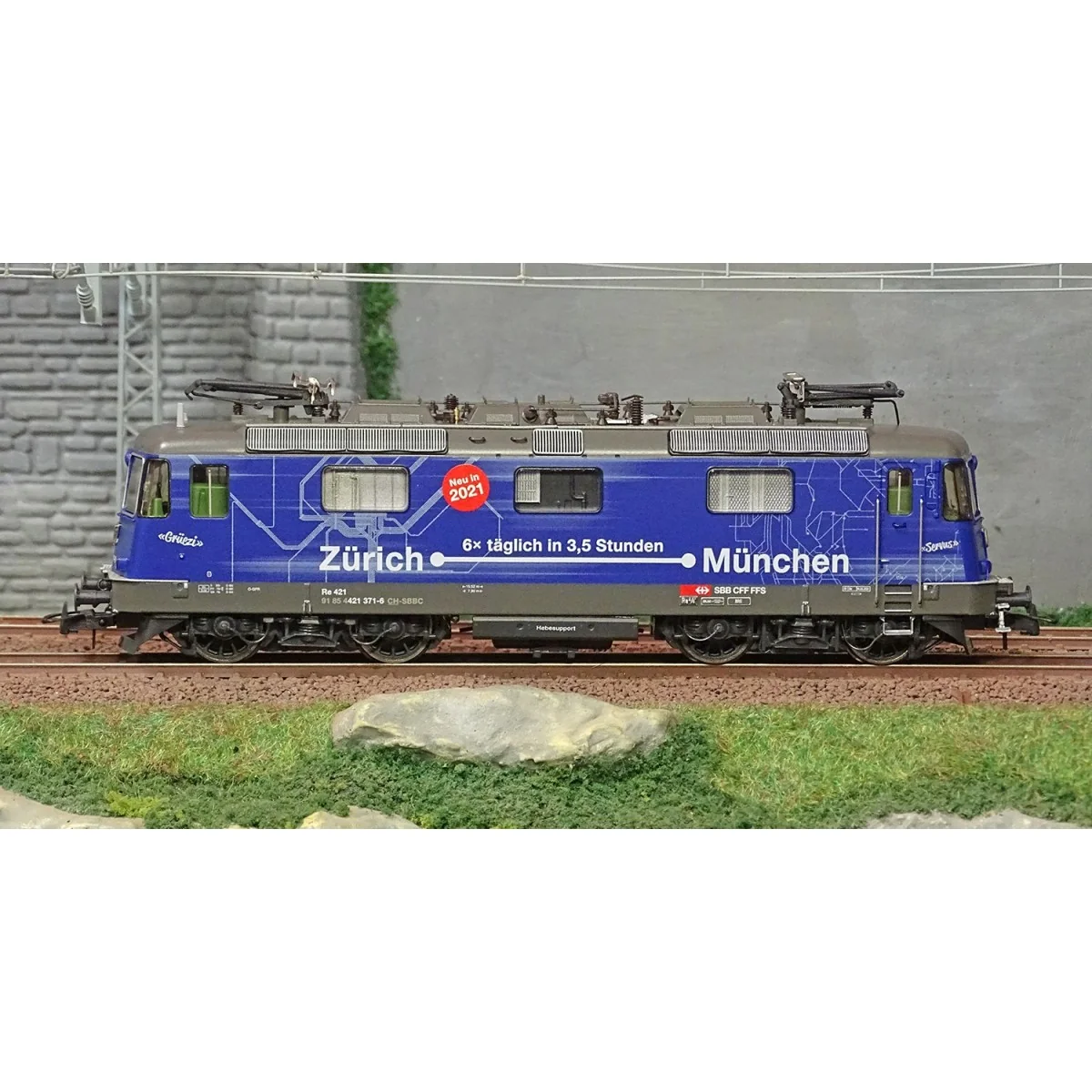 Roco 71413 Electric locomotive Re 421 371-6, SBB, digital sound Roco 71413 Electric locomotive Re 421 371-6, SBB, digital sound