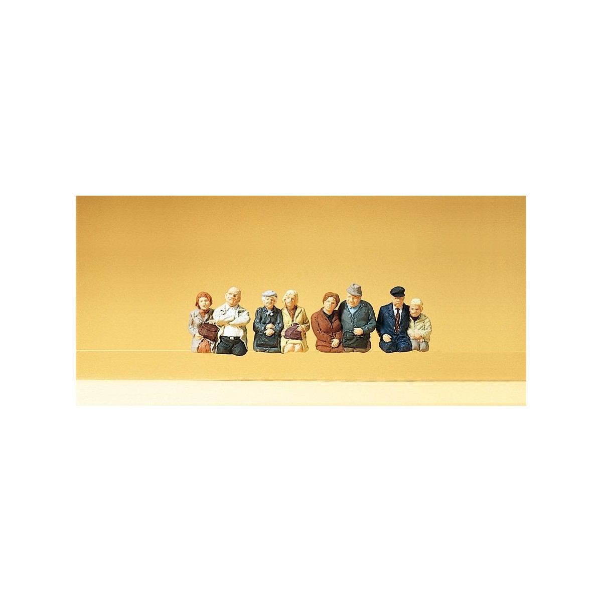 Preiser 10387 figures, seated passengers - Preiser_10387