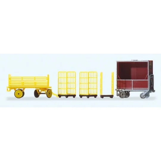 Preiser 17702 Chariots de transport Poste Preiser Preiser_17702 - 1 Preiser_17702-Preiser 17702 Chariots de transport Poste