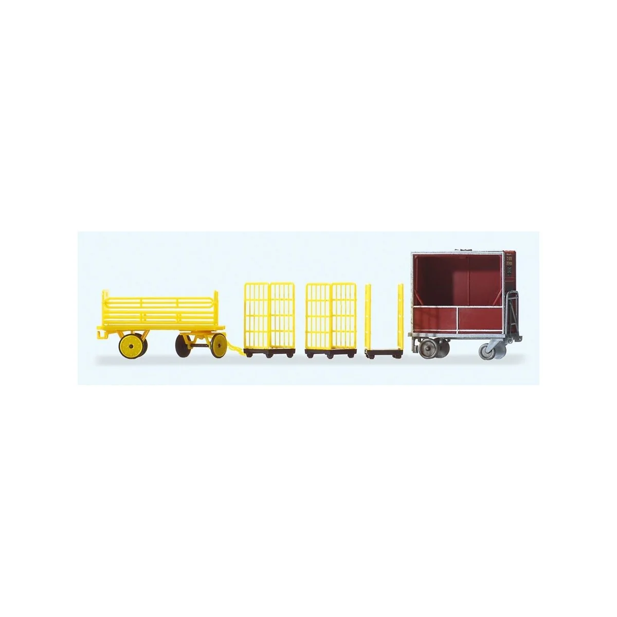 Preiser 17702 Chariots de transport Poste Preiser Preiser_17702 - 1 Preiser 17702 Chariots de transport Poste Preiser Preiser_17702 - 1