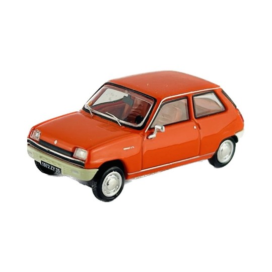 CB-140-Ree Modeles CB140 Voiture Renault R5 TL 1972, Orange