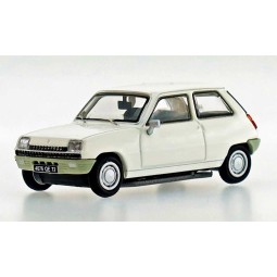 Ree Models CB142 Renault R5 TL 1972 Car, White - CB-142