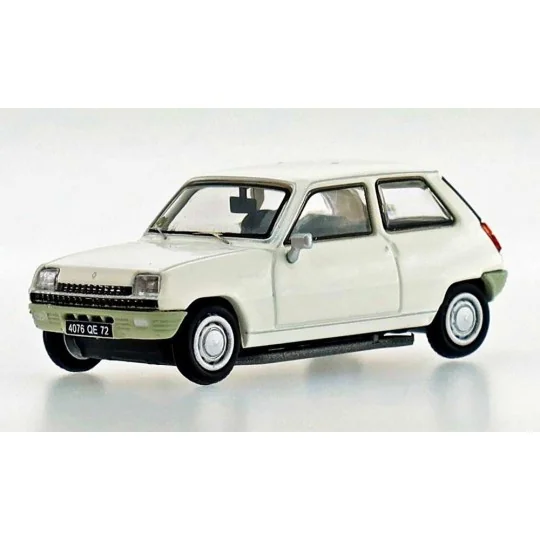 Ree Modeles CB142 Voiture Renault R5 TL 1972, Blanche Ree Modeles CB-142 - 1 CB-142-Ree Modeles CB142 Voiture Renault R5 TL 1972, Blanche