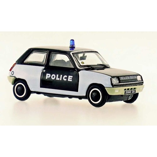 CB-144-Ree Modeles CB144 Renault R5 TL 1972 Police Car "Pie"