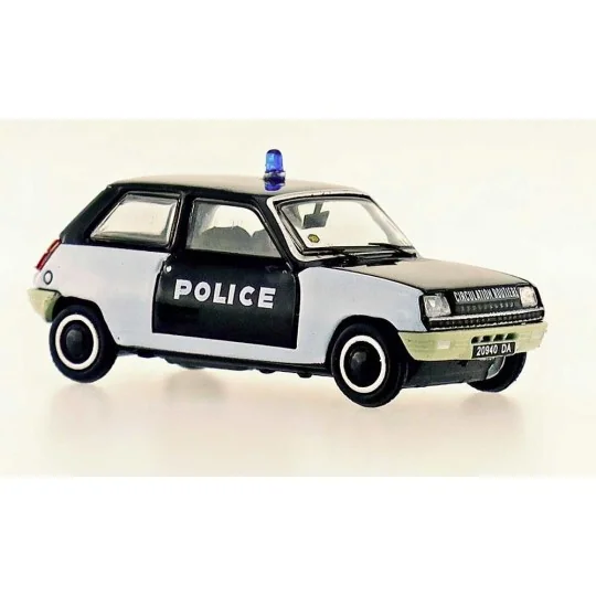 CB-144-Ree Modeles CB144 Voiture Renault R5 TL 1972, Police "Pie"
