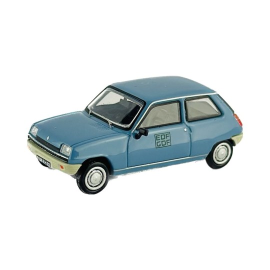 CB-147-Ree Models CB147 Renault R5 TL 1972 Car, EDF Sky Blue